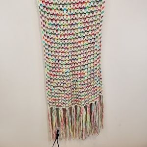 Topshop Open Weave Scarf